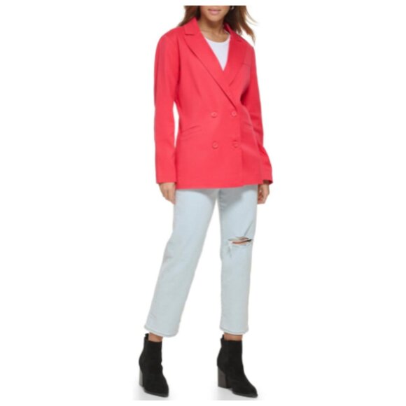 **Levi's** Double Breasted Blazer XXL Hibiscus NWT - Picture 4 of 8